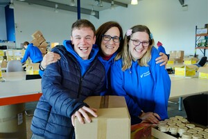 Community volunteering: Clare and co at Phoenix